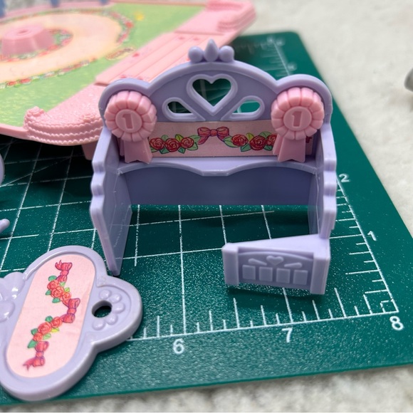 Vintage Fisher Price #5189 Precious Prancing Pony Show Ring 5 pcs 1988 magnetic - Picture 13 of 13